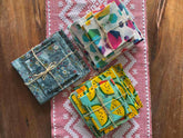 The Good Cloth Beeswax Wraps and Food Bags - Geometric Hexagon | The Nest Attachment Parenting Hub